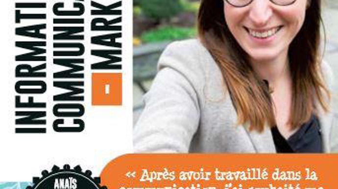 Anaïs Meslet, étudiante en licence pro « marketing » des vins de terroir, à l’École supérieure d’agricultures (ESA) d’Angers.